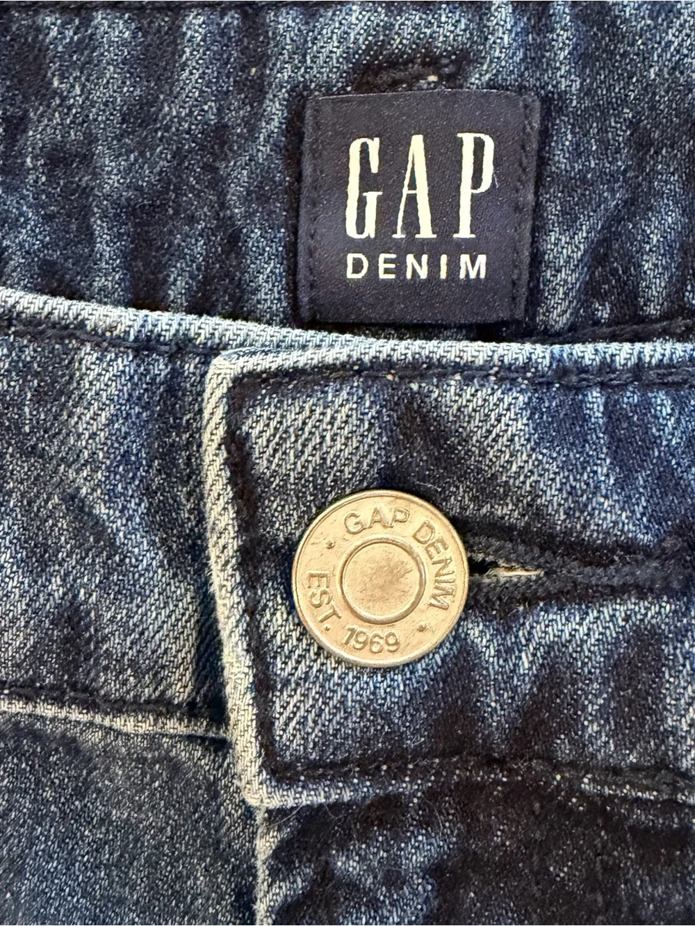 Gap Denim 3.5 short denim high rise shorts